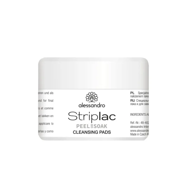 Nagellakremover>Alessandro Striplac Reinigingspads