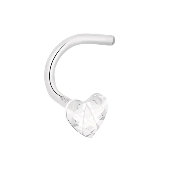 Accessoires>amor Neus Piercing Voor Dames, 925 Sterling Zilver | Hartje