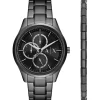 Sieraden Sets>Armani Exchange Horlogeset Edelstaal