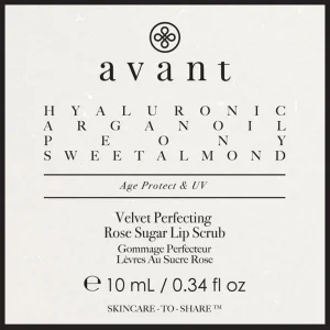 Lipscrub>Avant Skincare Age Protect & Uv Velvet Perfecting Rose Sugar