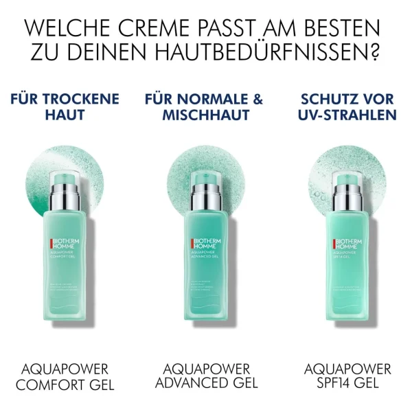 Gezichtsverzorging>Biotherm Homme Aquapower Comfortgel