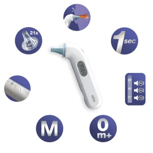 Klinische Thermometer>Braun Irt3030 Thermoscan 3