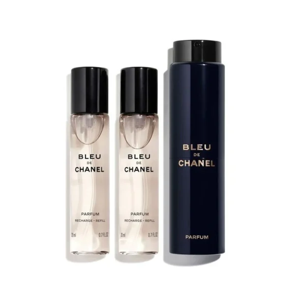 Navulbare Geuren & Navullingen>CHANEL Bleu De Twist En Spray Flacon Oplaadbaar 3 X 20 Ml - Parfum