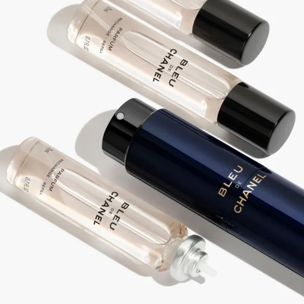 Navulbare Geuren & Navullingen>CHANEL Bleu De Twist En Spray Flacon Oplaadbaar 3 X 20 Ml - Parfum