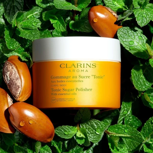 Voetscrub>Clarins Aromaphytocare Tonic Suikerpolijstmachine