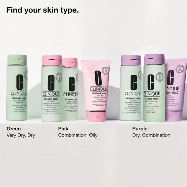 Gezichtszeep>Clinique 3-Phase Systemcare Liquid Facial Soap Mild Stap 1 - Type 2 Droge/Normale Huid