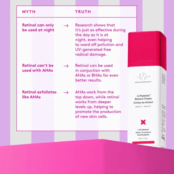 Anti-Acne>Drunk Elephant Dronken Olifant A-Passioni Retinol Creme