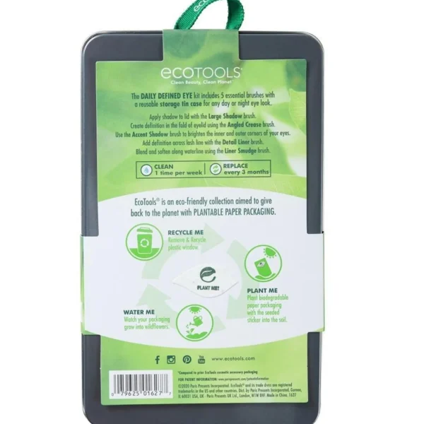 Eyelinerpenselen>Ecotools Dagelijks Gedefinieerde Oogkit