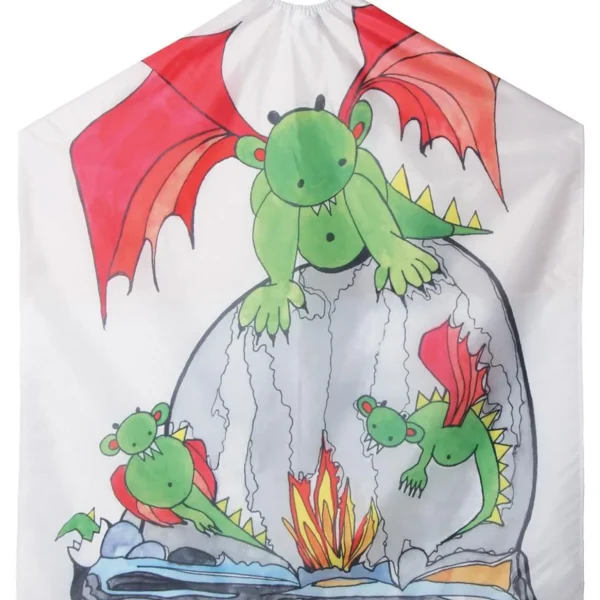 Krulsets>Efalock Professional Kinderkapmantel Fire Dragon