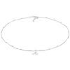 Enkelbandjes>Elli Dames Choker Golf Hanger Maritieme Surfer In 925 Sterling Zilver