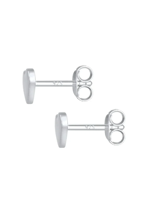 Sieraden Sets>Elli Dames Hart Hanger Stud Oorbellen Basis In 925 Sterling Zilver