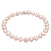 Armbanden>Elli PREMIUM Dames Kralen Roos Met Gekweekte Zoetwaterparels In 925 Sterling Zilver