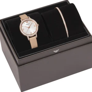 Sieraden Sets>Emporio Armani Horlogeset Edelstaal