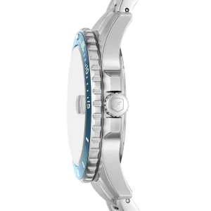 Herenhorloges>Fossil Herenhorloge Edelstaal