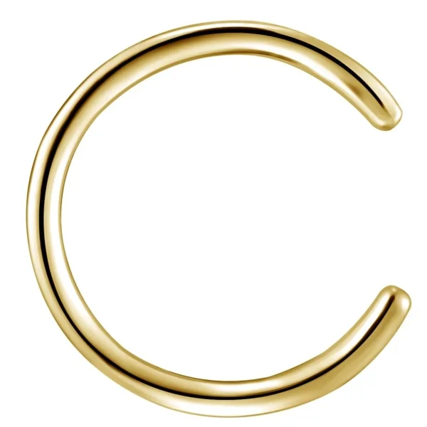 Ear Cuffs>Glanzstücke München Glanzstucke Munchen Zilveren Oor Manchet Sterling Zilver In Geelgoud