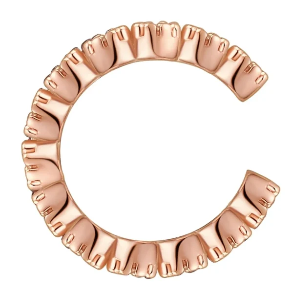 Ear Cuffs>Glanzstücke München Glanzstucke Munchen Zilveren Oor Manchet Sterling Zilver Zirkonia In Rosegoud