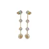 Oorbellen>Guess 4G Crush Dames Oorbellen Staal - Goud