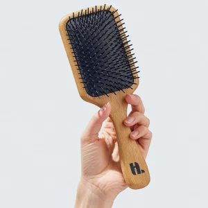 Houten Borstels>Hairlust Bamboe Peddelborstel