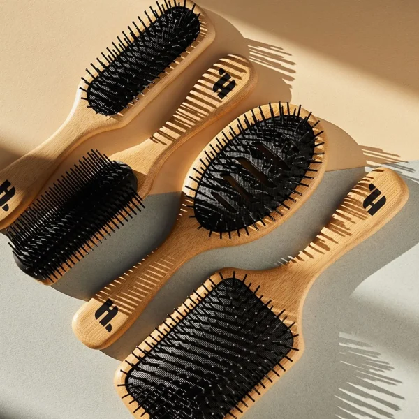 Houten Borstels>Hairlust Bamboe Peddelborstel
