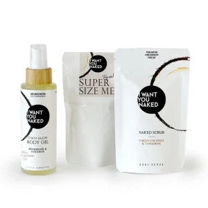 Douche- En Badsets>I WANT YOU NAKED Ik Wil Je Naakt Coco Glow Trio
