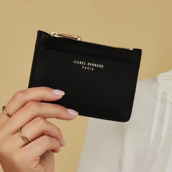 Sieraden Sets>Isabel Bernard Cadeau D'Isabel Dames Crossbody Tas Leer - Zwart