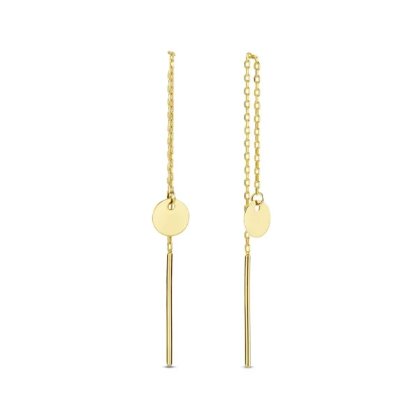 Sieraden Sets>Isabel Bernard Cadeau D'Isabel Dames Giftset/Oorbellen/Oorhangers/Oorknoppen Goud - Goud