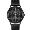 Herenhorloges>Joh. Rothmann Zelfopwindend Horloge Modern I. In Zwart Edelstaal In Zwart