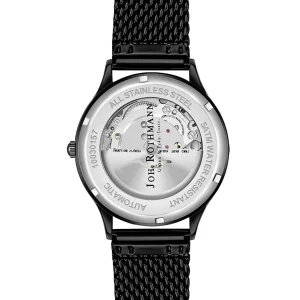 Herenhorloges>Joh. Rothmann Zelfopwindend Horloge Modern I. In Zwart Edelstaal In Zwart