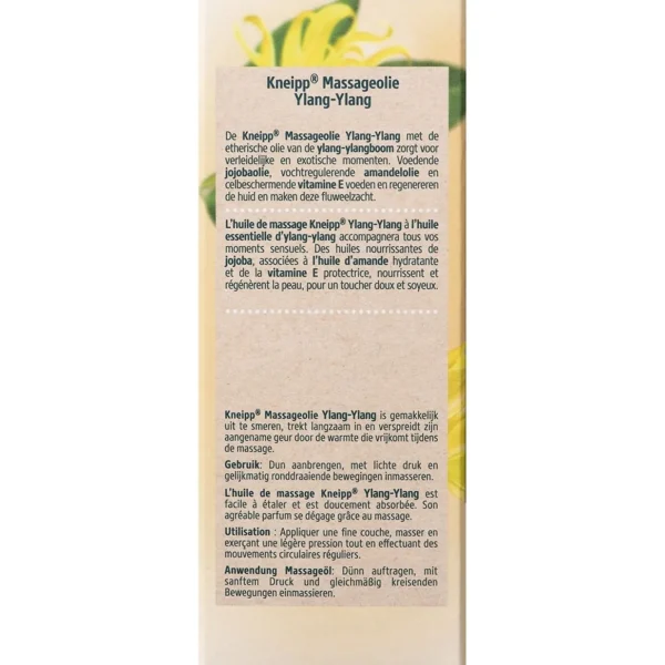 Aromatherapie & Essentiele Olien>Kneipp Massageolie Ylang Ylang 100Ml