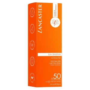 Zonbescherming>Lancaster Sun Care Zongevoelige Olievrije Melk Spf50