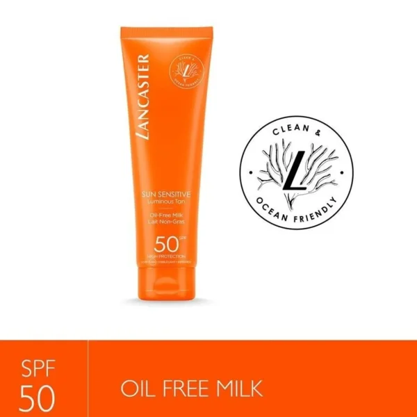 Zonbescherming>Lancaster Sun Care Zongevoelige Olievrije Melk Spf50