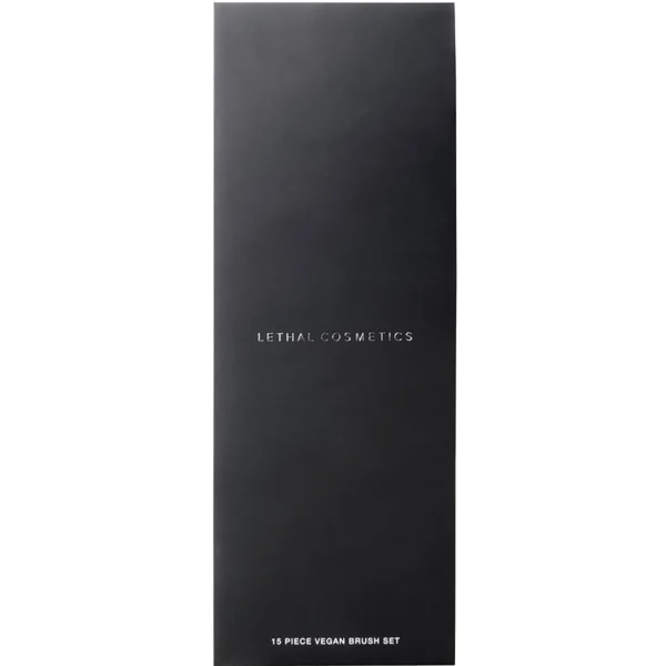 Eyelinerpenselen>Lethal Cosmetics 15-Delige Veganistische Penselenset