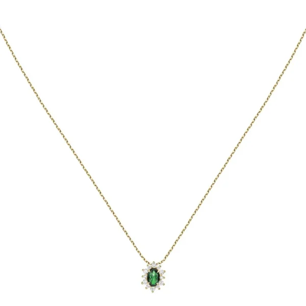 Kettingen>Live Diamond Ketting Geelgoud, Gerecycleerd 375