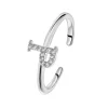 Ringen>Lucardi Ring Zilver - P
