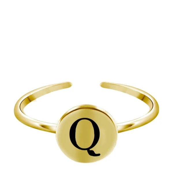 Ringen>Lucardi Ring Zilver - Q