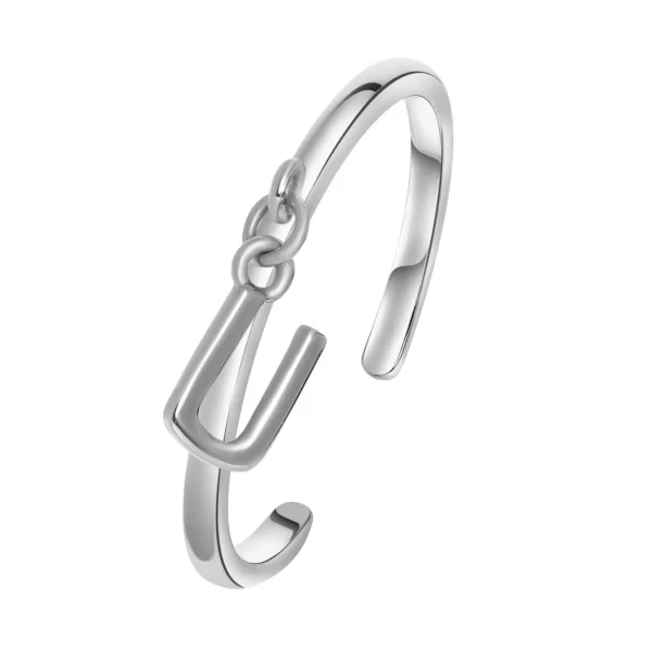 Ringen>Lucardi Ring Zilver - U