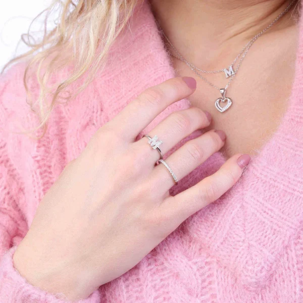 Ringen>Lucardi Ring Zilver - W