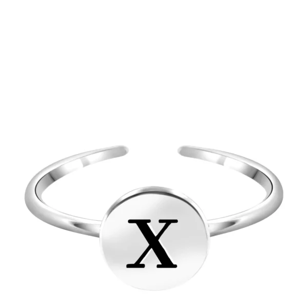 Ringen>Lucardi Ring Zilver - X