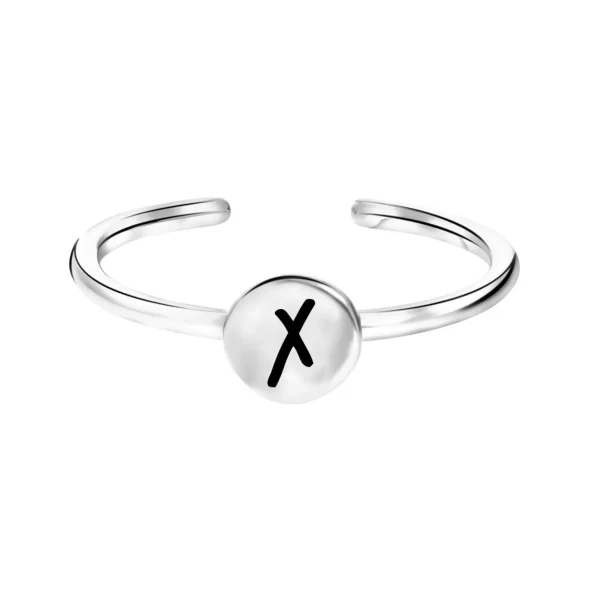 Ringen>Lucardi Ring Zilver - X