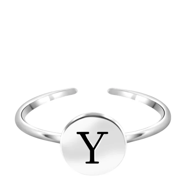 Ringen>Lucardi Ring Zilver - Y