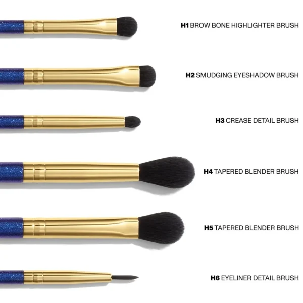 Penselenhouders>Morphe Holiday Collection The More, The Merrier - 6-Delige Oogborstelset