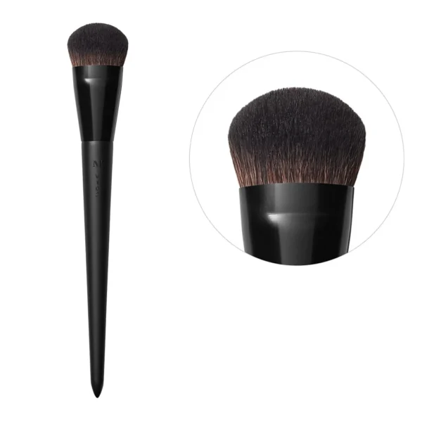 Foundationpenselen>Morphe Vegan Pro Series V102 Foundationpenseel Met Compacte Randen