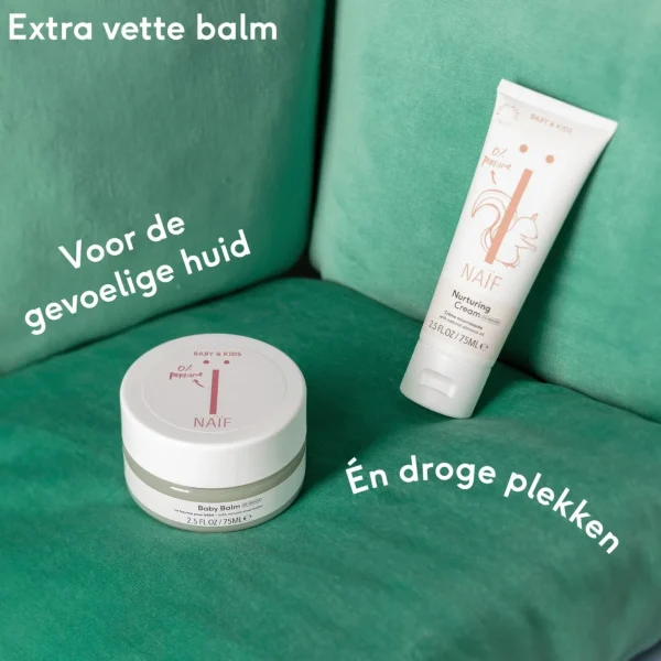 Baby Creme & Olie>Naif Baby Balm Parfumvrij Voor Baby & Kids