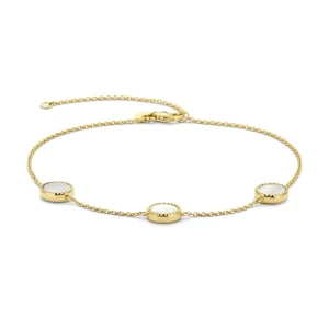 Enkelbandjes>Parte Di Me Brioso Cortona Dames Enkelbandje Gouden Plating/Zilver - Goud