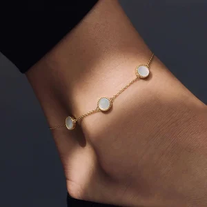 Enkelbandjes>Parte Di Me Brioso Cortona Dames Enkelbandje Gouden Plating/Zilver - Goud