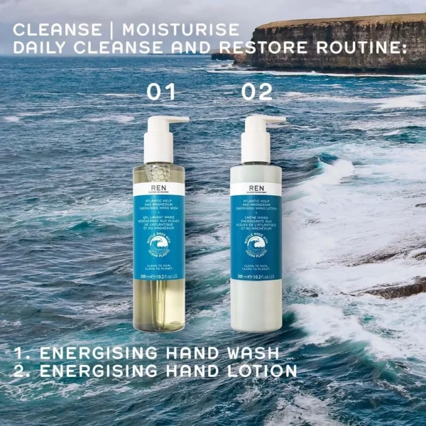 Ontsmettingsmiddelen>REN Clean Skincare Atlantic Kelp And Magnesium Energising Hand Wash