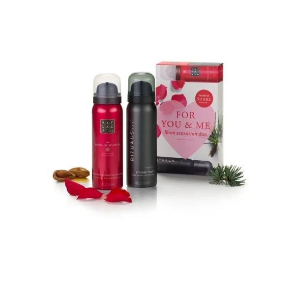 Cadeausets>Rituals Homme Collectie Beauty To Go - Doucheschuim Duo
