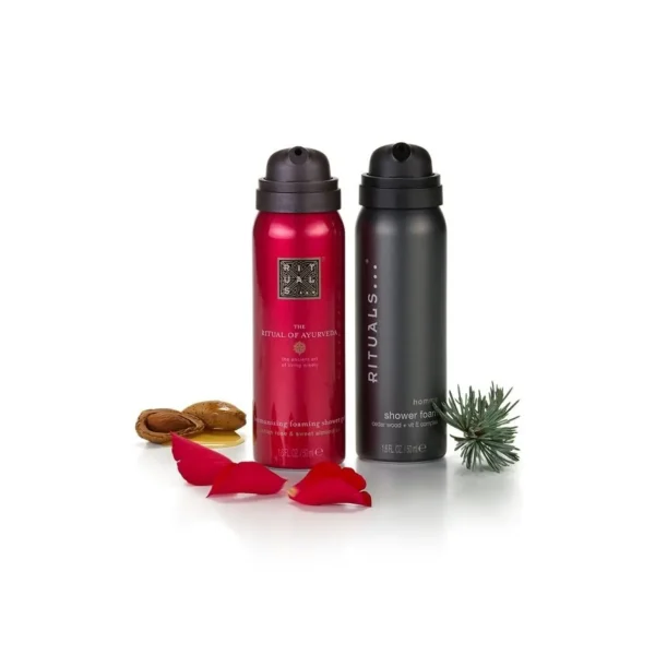 Cadeausets>Rituals Homme Collectie Beauty To Go - Doucheschuim Duo