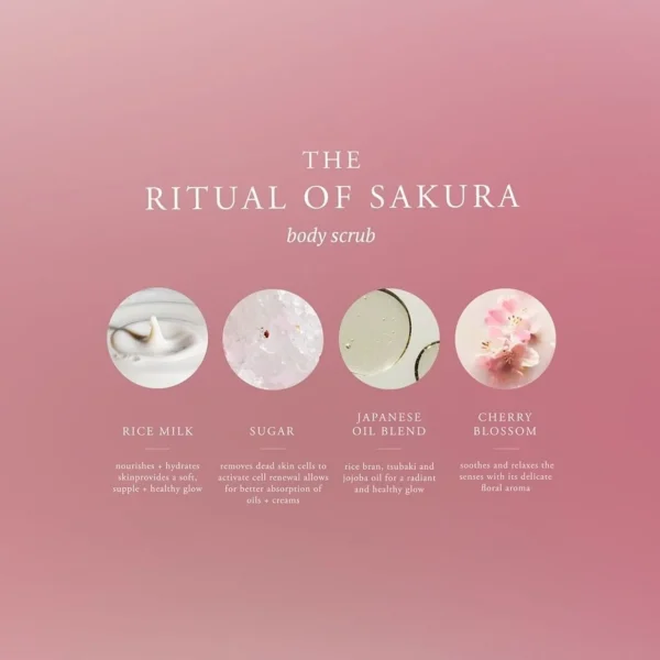 Voetscrub>Rituals The Ritual Of Sakura Body Scrub