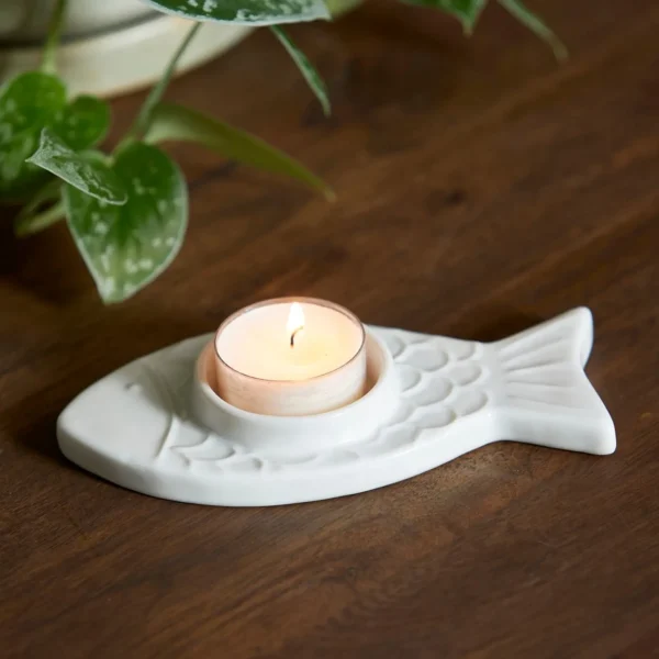 Decoratie>Riviera Maison Classic Fish Theelichthouder